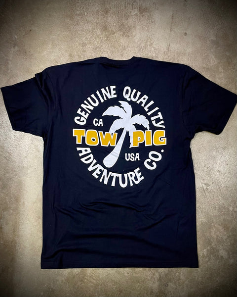 ADVENTURE CO TEE | BLACK