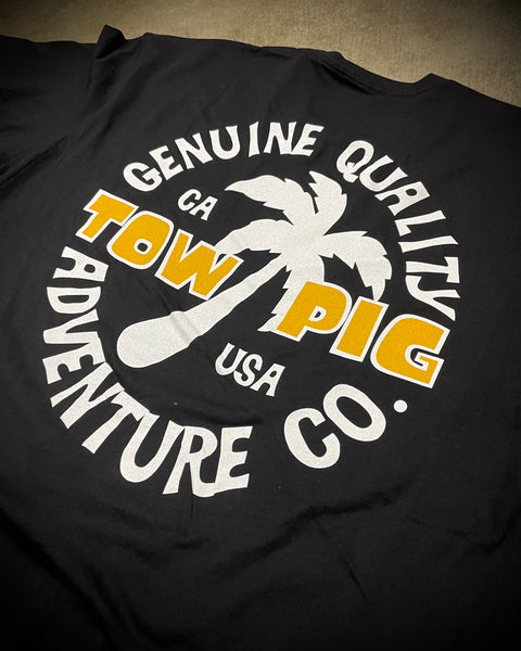 ADVENTURE CO TEE | BLACK