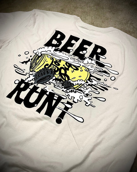 THE RUN TEE | TAN