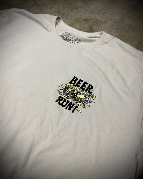 THE RUN TEE | TAN