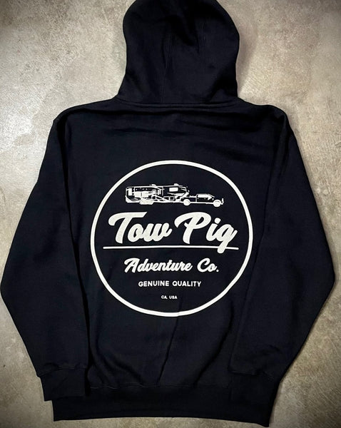 LONG HAUL PULLOVER HOODIE | BLACK
