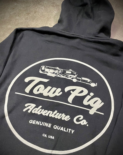 LONG HAUL PULLOVER HOODIE | BLACK