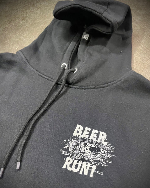 THE RUN PULLOVER HOODIE | BLACK