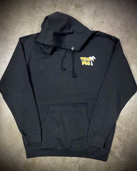 ADVENTURE CO PULLOVER HOODIE | BLACK