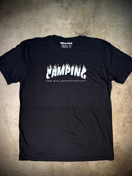 THE CAMPING TEE | BLACK & WHITE