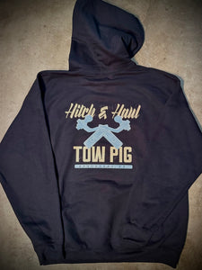 HITCH & HAUL PULLOVER HOODIE | BLACK