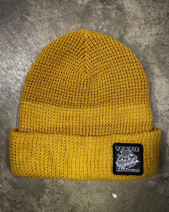 WHEELIN WAFFLE BEANIE | GOLD