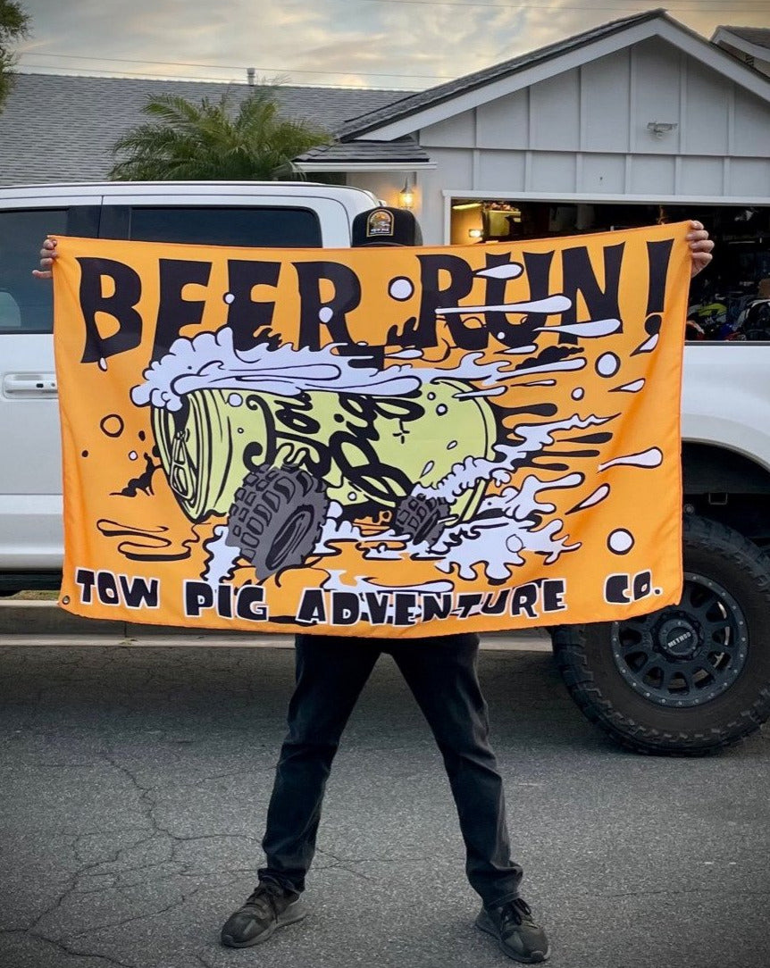 THE RUN BANNER | ORANGE