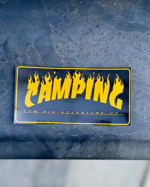 CAMPING 2PK STICKER | MULTI