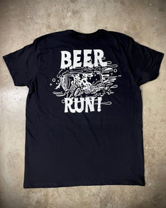 THE RUN TEE | BLACK