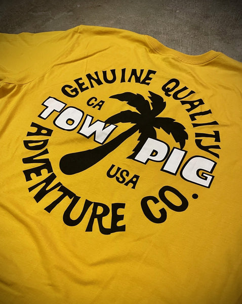 ADVENTURE CO TEE | GOLD