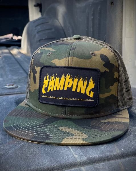 CAMPING MESH BACK | CAMO