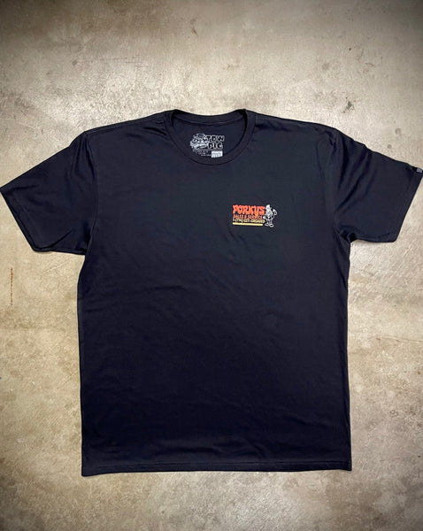 PORKY'S SALES & SERVICE TEE | BLACK