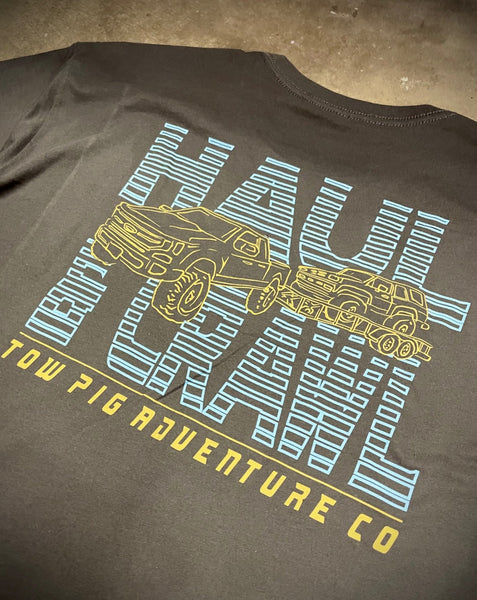 HAUL & CRAWL TEE | CHARCOAL