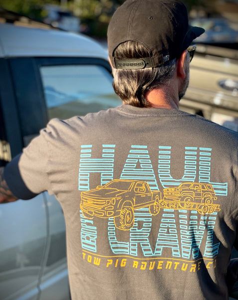 HAUL & CRAWL TEE | CHARCOAL